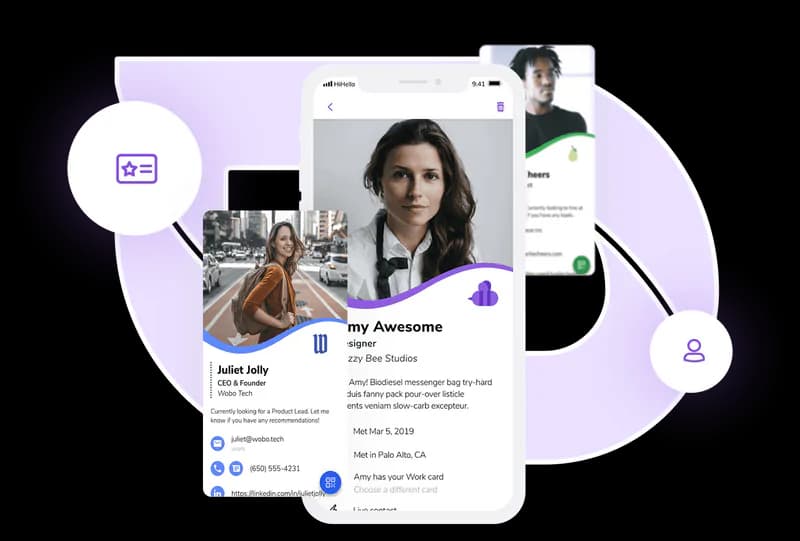 HiHello digital business cards
