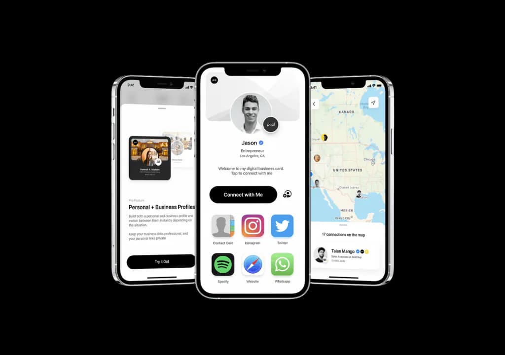 Popl digital business cards