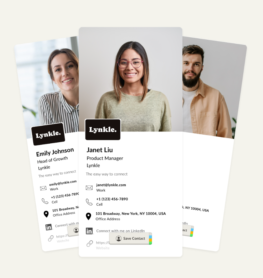 Lynkle Lynkle digital business cards